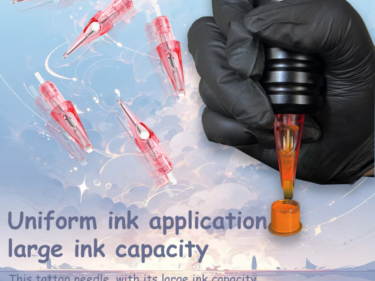 DIRK Pink Tattoo Needle (Model #12RM）