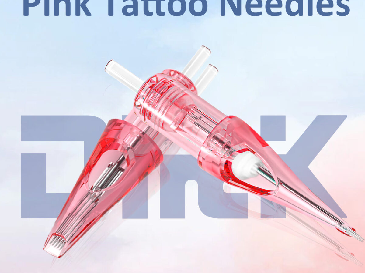 DIRK Pink Tattoo Needle (Model #12RS）
