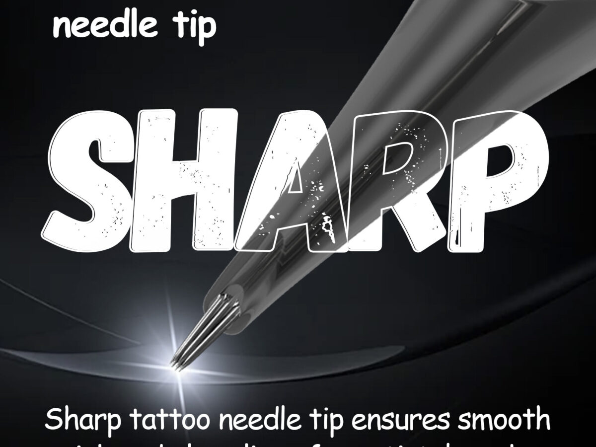 DIRK Black Tattoo Needle (Model #10#12RL）