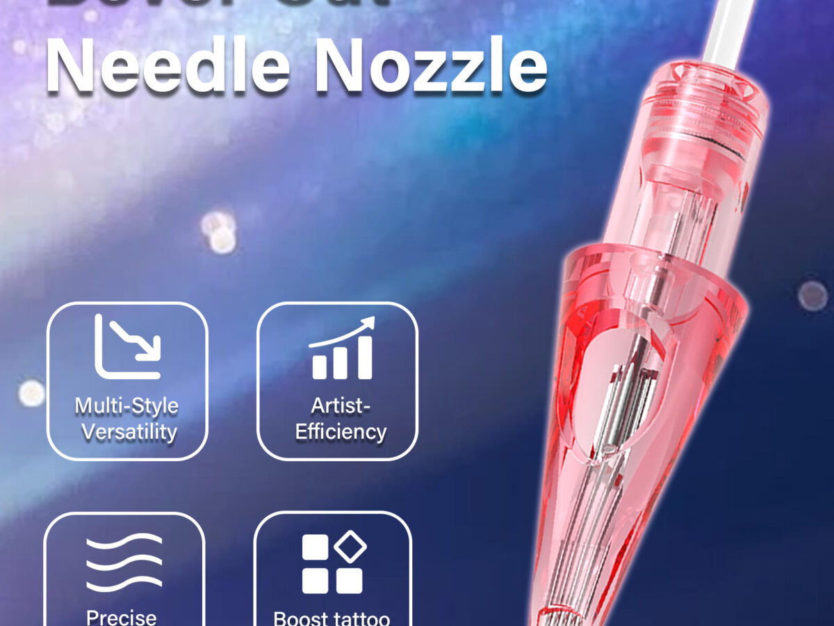 DIRK Pink Tattoo Needle (Model #12M1）