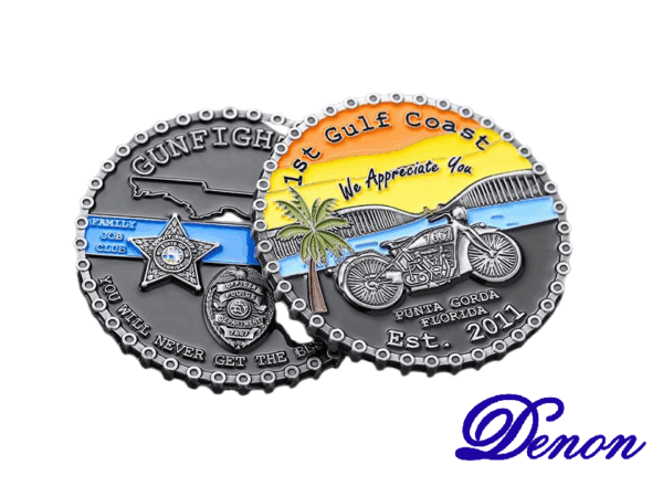 Custom Soft Enamel Challenge Coins Manufacturer